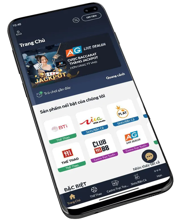 Kho game đa dạng của FCB8 App Android